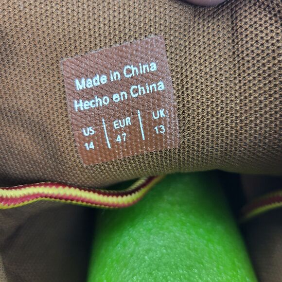 Madden by Steve Madden Gabber Boots Lace Up Ortholite Leather Size 14 - Picture 14 of 16